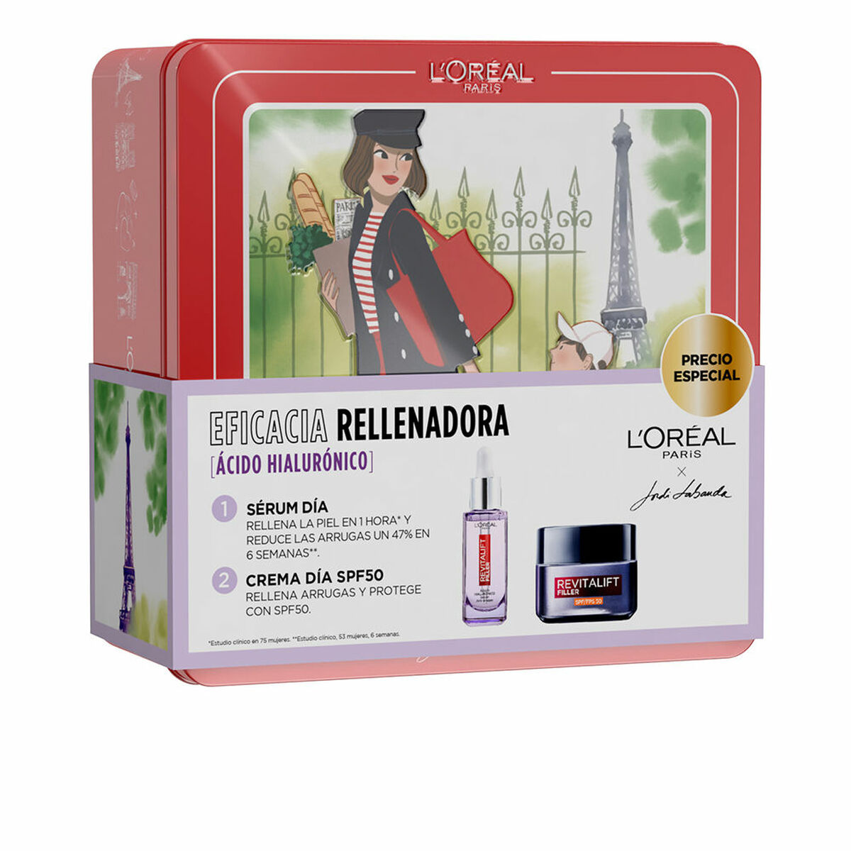Women's Cosmetics Set L'Oreal Make Up REVITALIFT 2 Pieces-0
