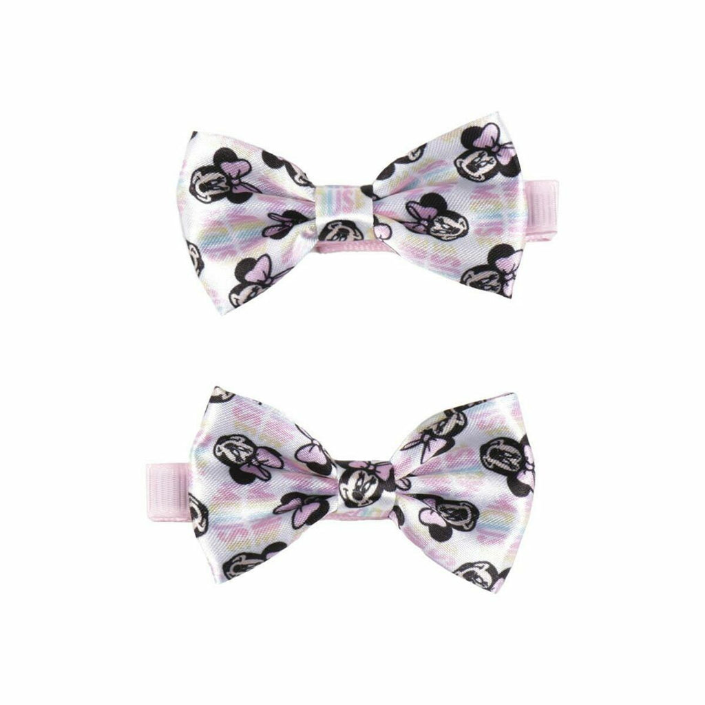 Hair Clips Disney   Pink Minnie Mouse Lasso Set (3 Pieces)-2