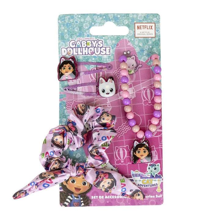 Hair accessories Gabby's Dollhouse 4 Pieces Pink - Cosmova