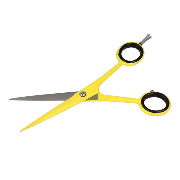 Hair scissors Zenish Professional 6" Yellow Neon - Cosmova