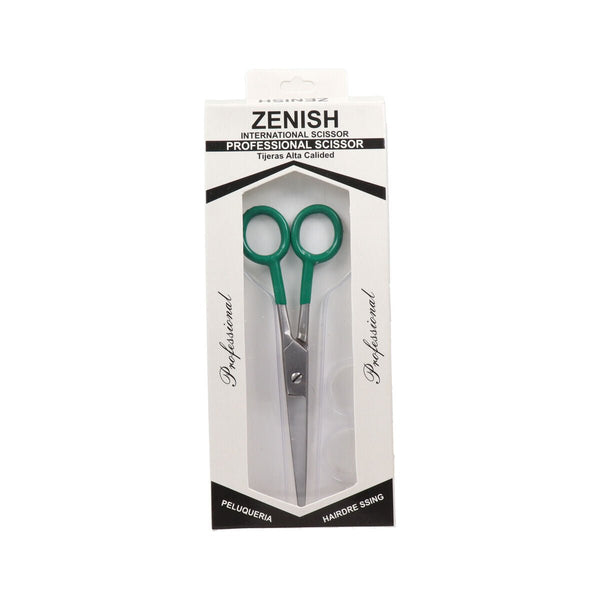 Hair scissors Zenish Professional 7" Green - Cosmova