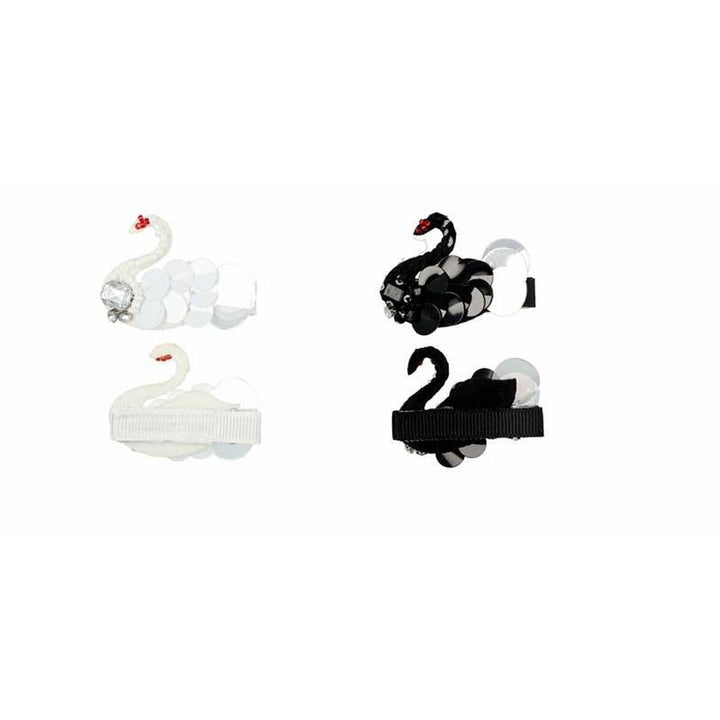 Hair Clips Inca 2 Units Swan - Cosmova