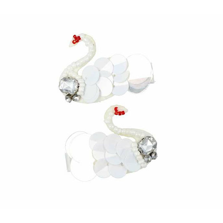Hair Clips Inca 2 Units Swan - Cosmova
