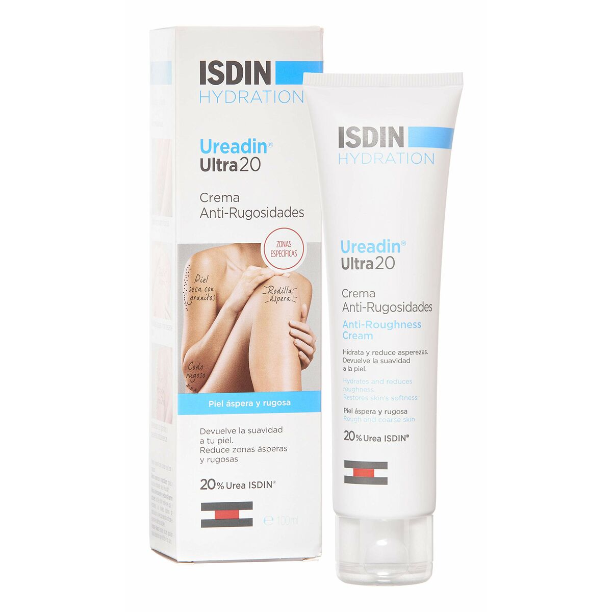 Moisturising Body Cream Isdin Ureadin Ultra20 100 ml Anti-roughness-0