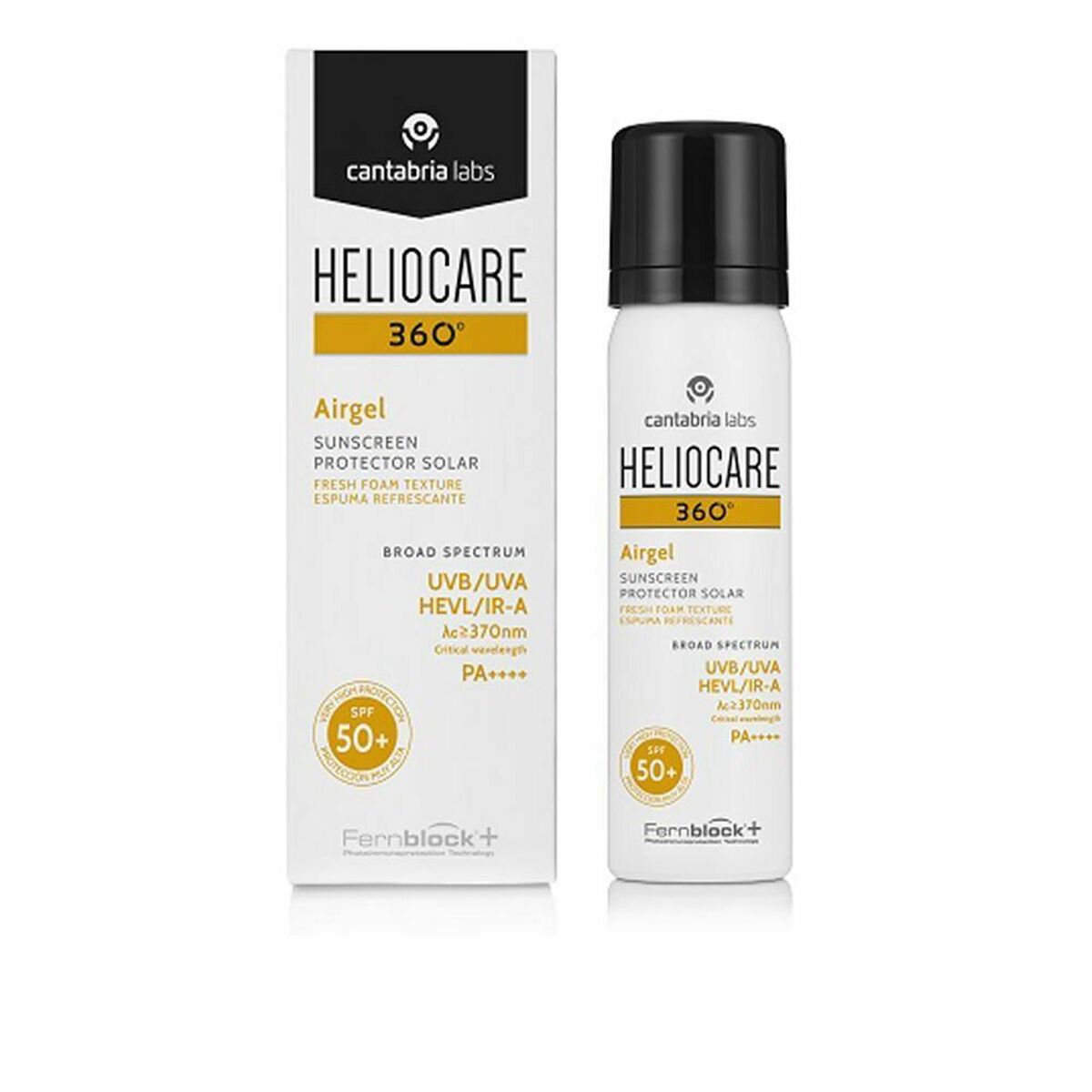 Facial Sun Cream Heliocare 360º Airgel Photo Immune Protector Spf 50 (60 ml)-0