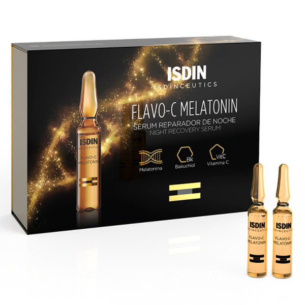 Restorative Night Serum Melatonin Isdin Isdinceutics C (30 uds) 2 ml - Cosmova