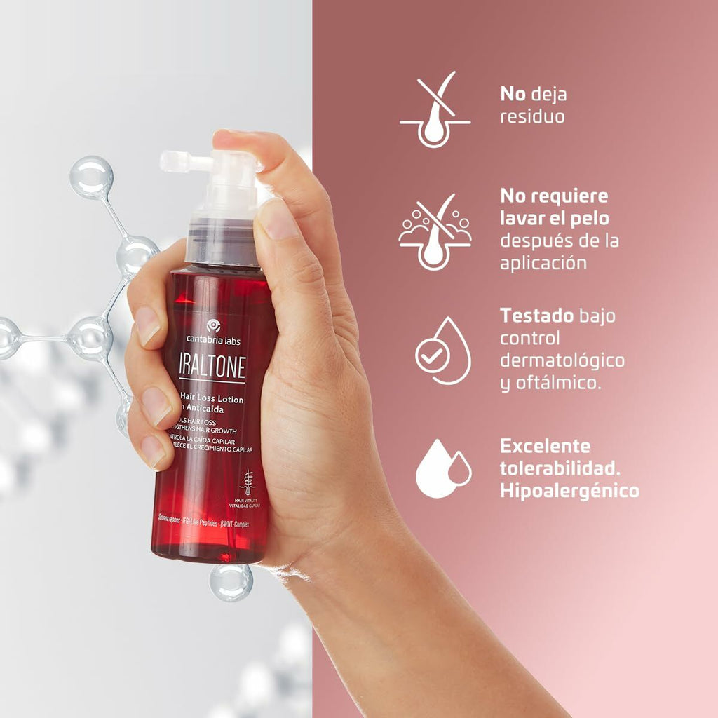 Anti-Hair Loss Lotion Iraltone IRALTONE CHAMPÚS Y LOCIONES 100 ml-4