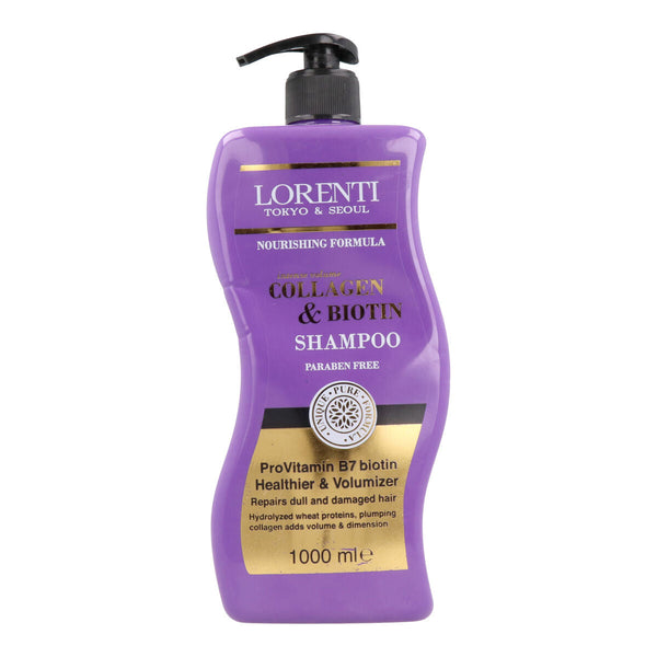 Shampoo Lorenti Collagen & Biotin 1 L-0