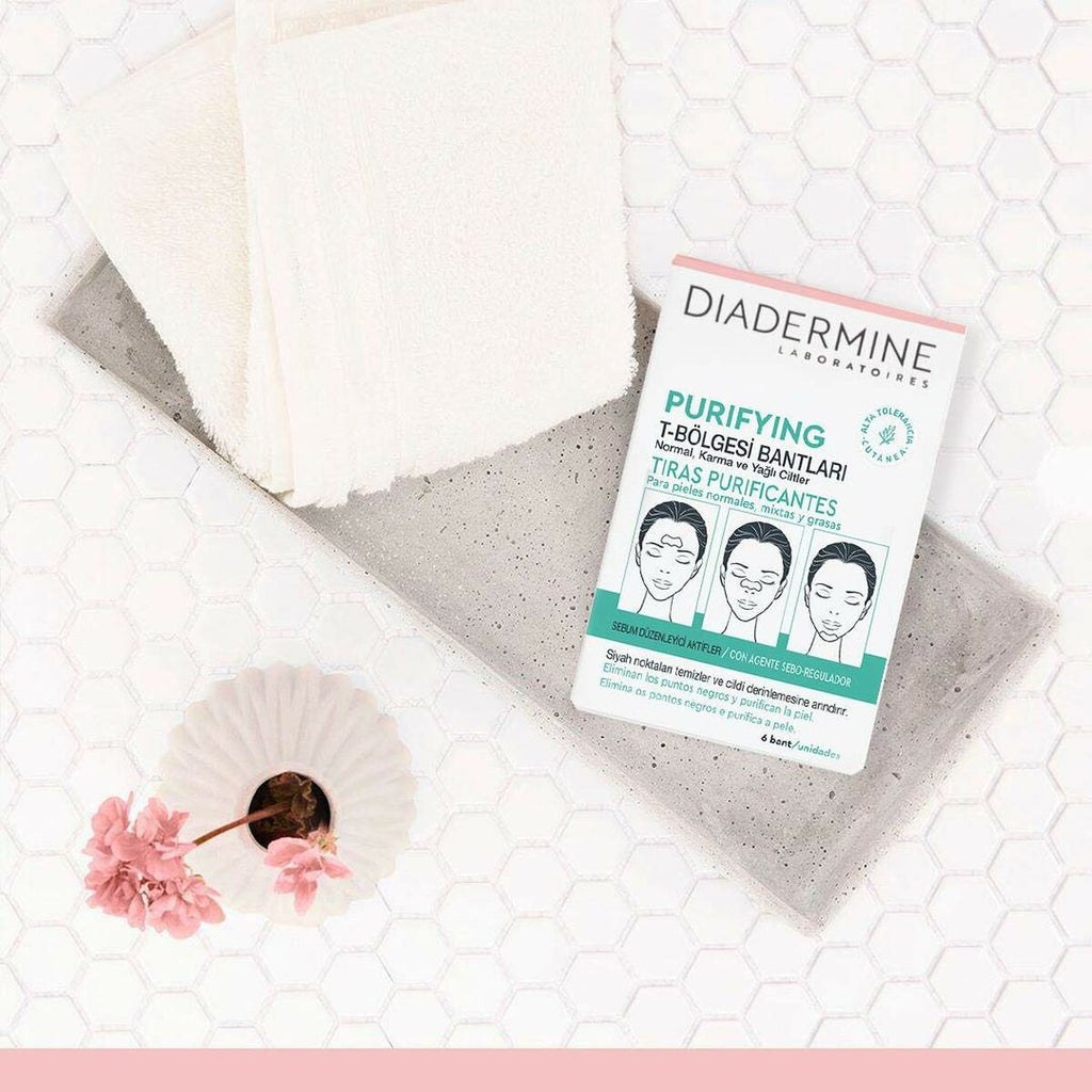 Acne Skin Treatment Diadermine Tiras Purificantes-3
