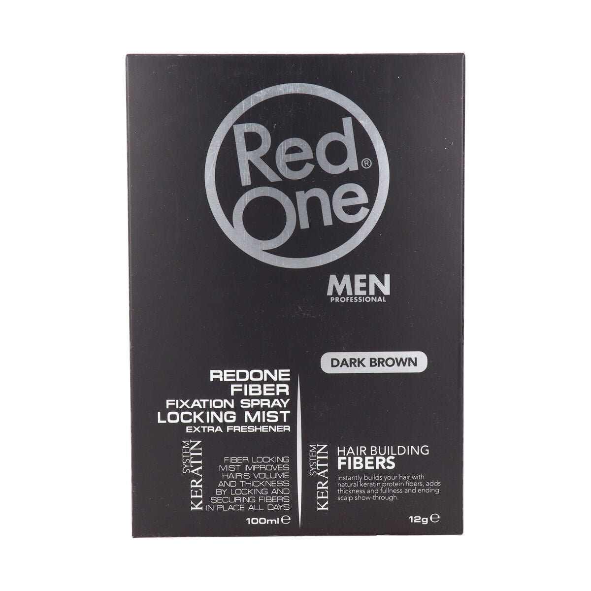 Hair Texturiser Red One Hair Fiber Topic Set Brown 100 ml-0