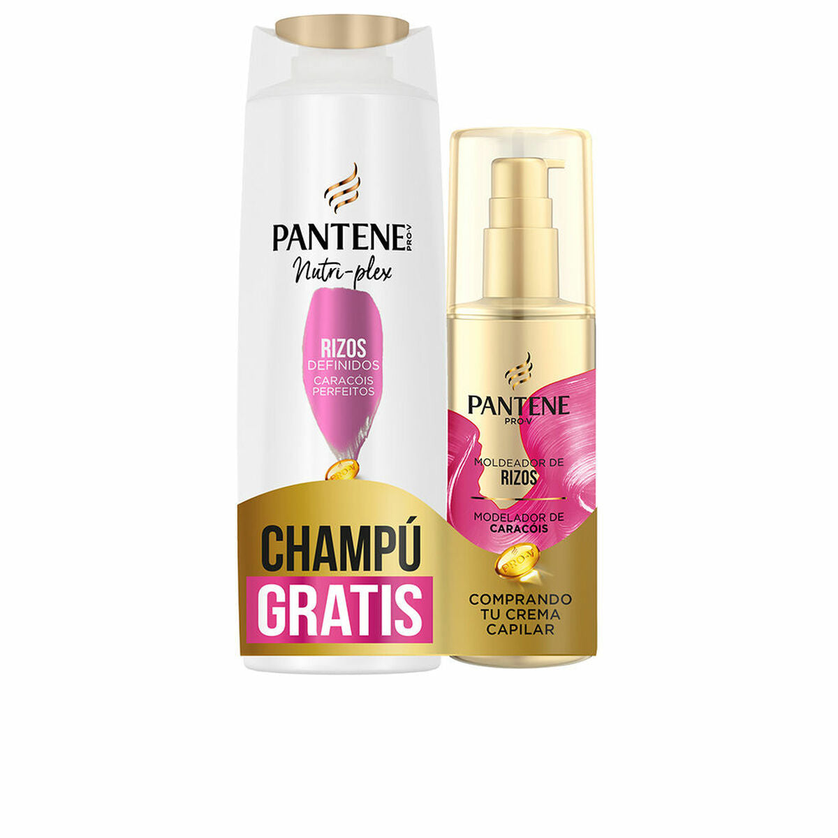 Hair Dressing Set Pantene   Curly hair 2 Pieces-0