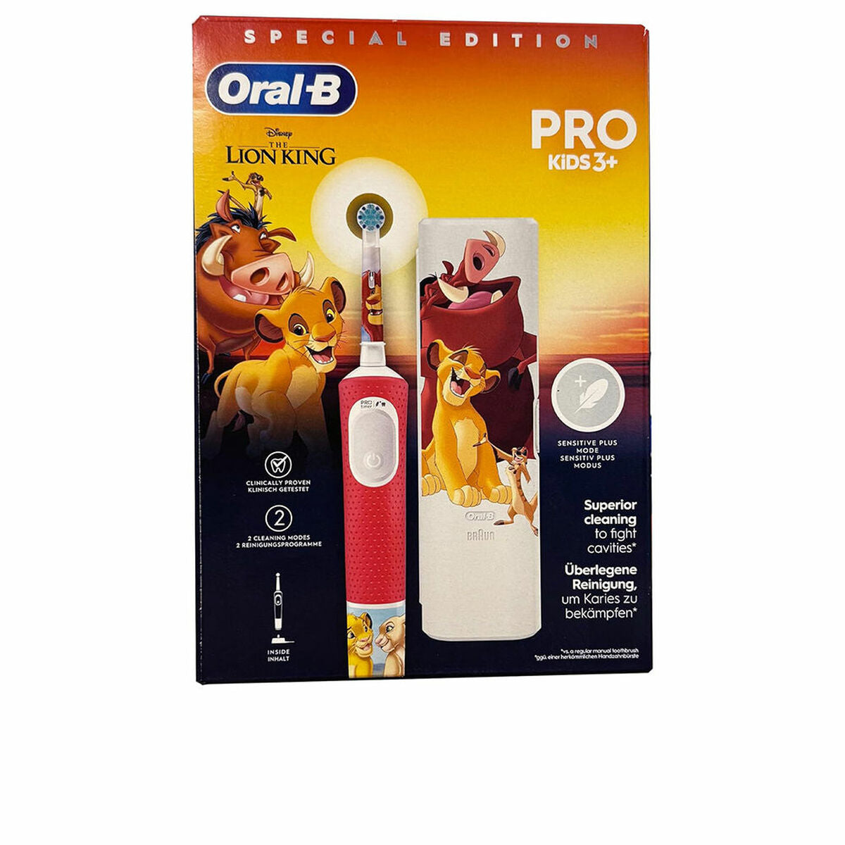 Facial Sun Cream Oral-B VITALITY INFANTIL-0