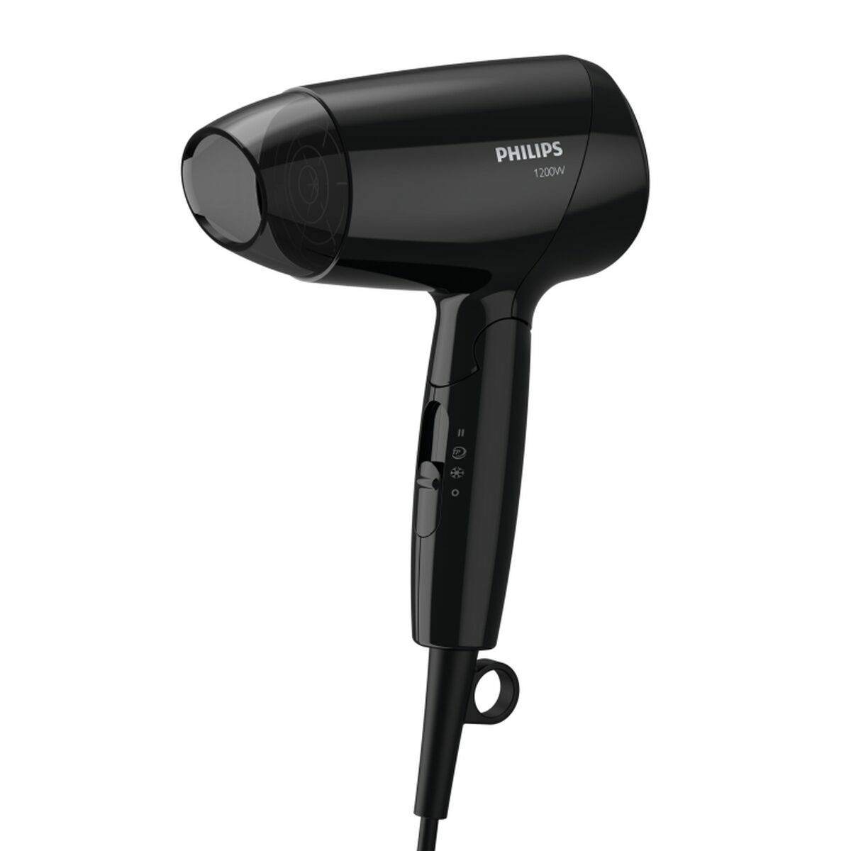 Hairdryer Philips Secador compacto de 1200 W 1200W Black 1200 W-0