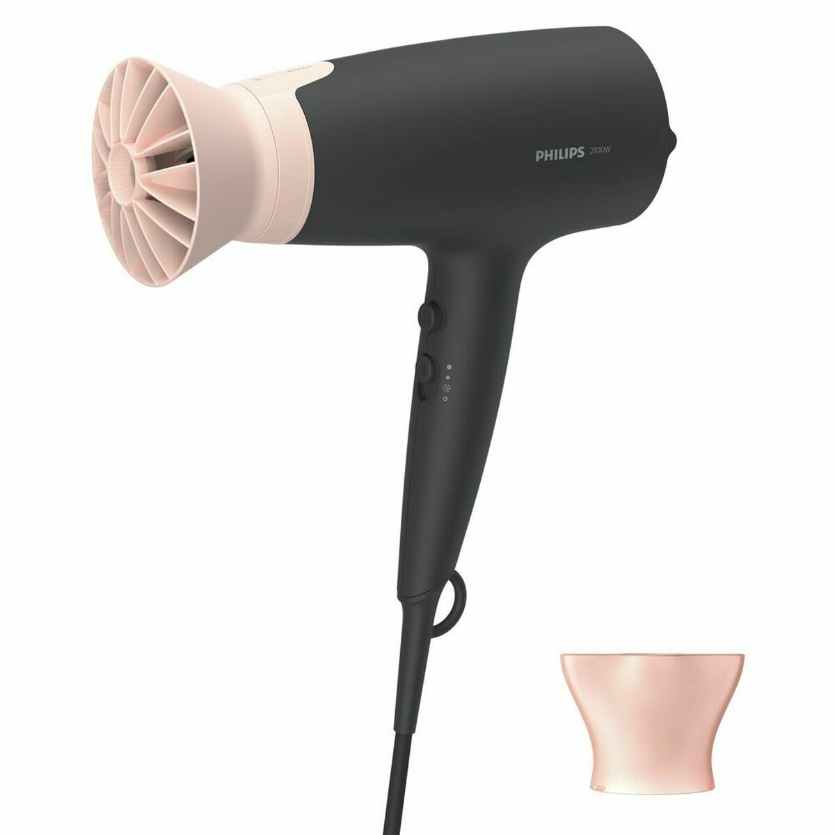 Hairdryer Philips BHD350/10 Black Pink 2100 W-0