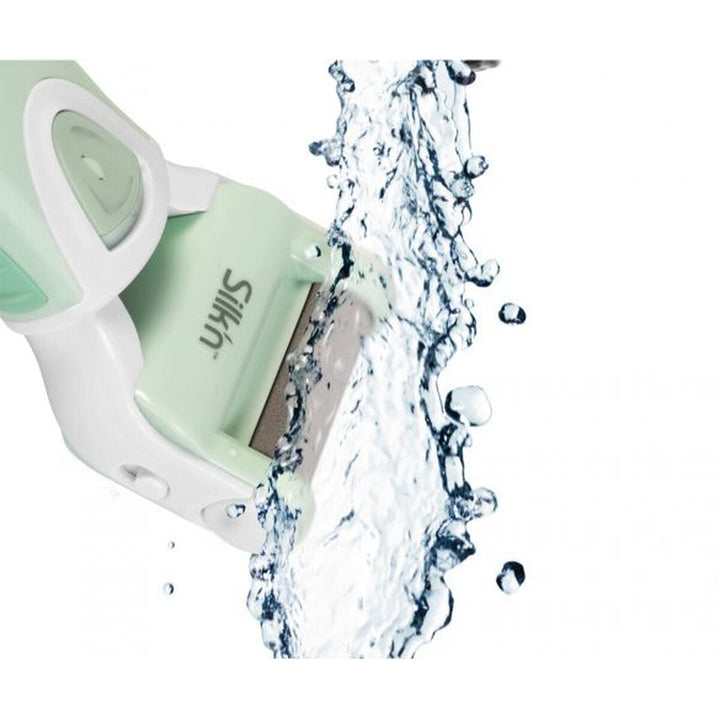 Electric Callus Remover Silk´n MicroPedi Wet & Dry Green-2