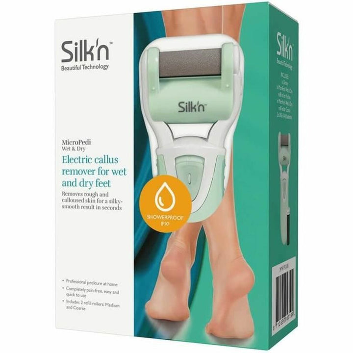Electric Callus Remover Silk´n MicroPedi Wet & Dry Green-5