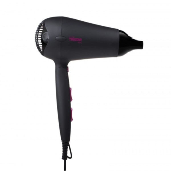 Foldable Hair Dryer Tristar HD-2358 Ionic Black 2000W-0
