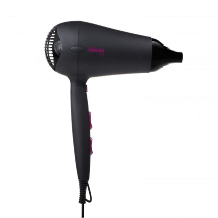 Foldable Hair Dryer Tristar HD-2358 Ionic Black 2000W-0