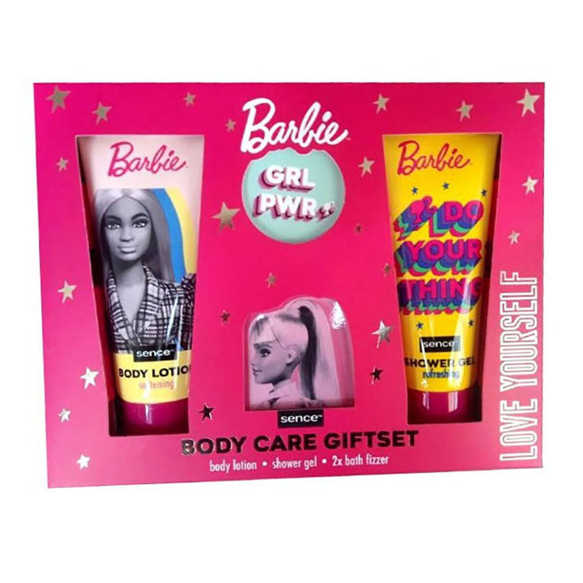 Bath Set Barbie 4 Pieces-0