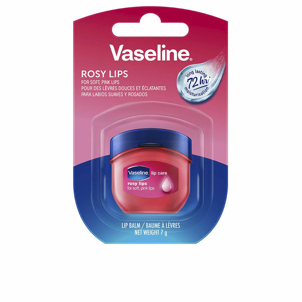 Moisturising Lip Balm Vaseline Rosy Lips 7 g - Cosmova