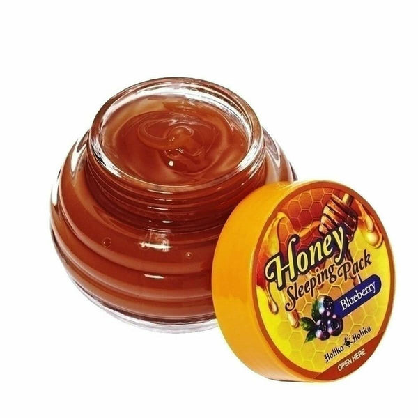 Moisturising Overnight Mask Holika Holika Honey Sleeping Pack Blueberry (90 ml)-0