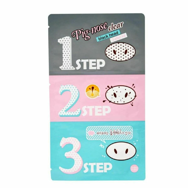 Facial Mask Peel Off Holika Holika Pig-nose Clear Black Head 3 Step-0