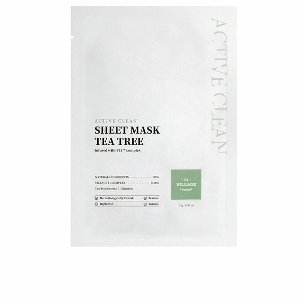 Facial Mask Village 11 Factory Active Clean Tea Tree 23 g-0
