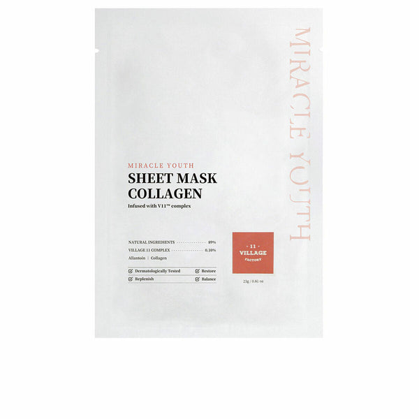 Facial Mask Village 11 Factory Miracle Youth Collagen 23 g-0