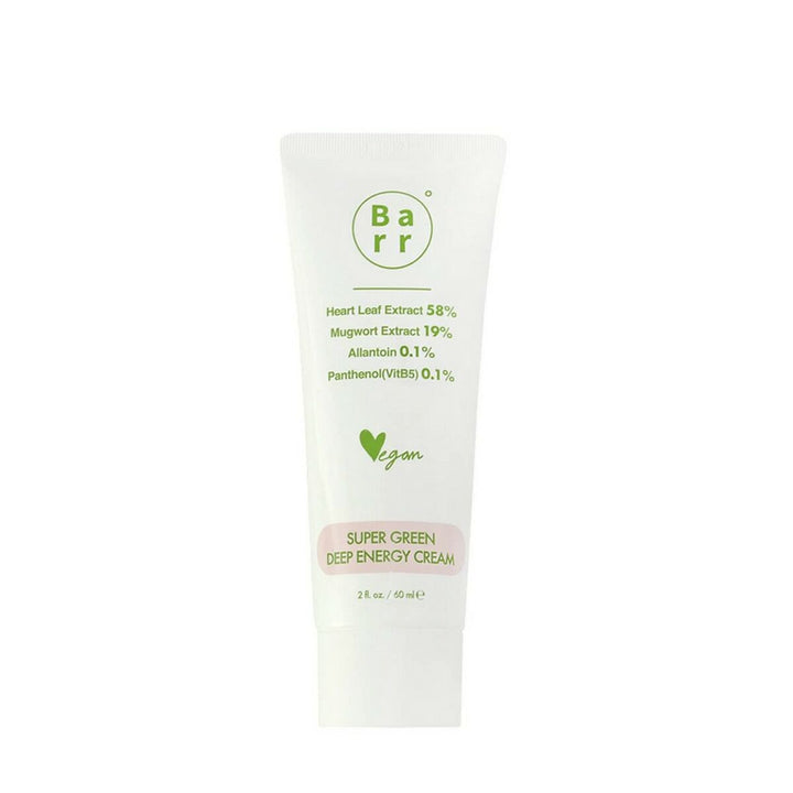 Hydrating Facial Cream Barr Super Green Deep Energy (60 ml) - Cosmova