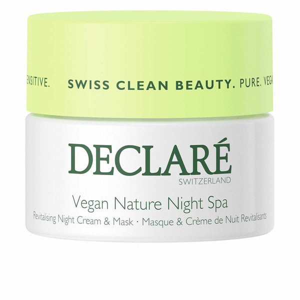 Revitalising Cream Mask Vegan Nature Night Spa Declaré (50 ml) - Cosmova
