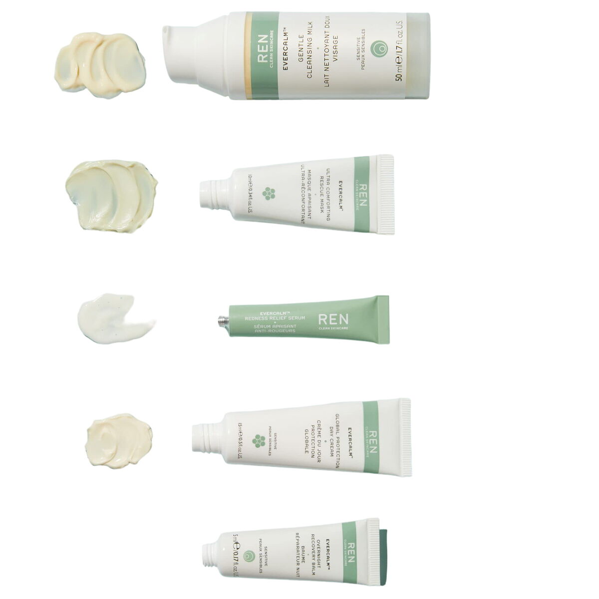 Women's Cosmetics Set Ren Stop Being So Sensitive 5 Pieces-2