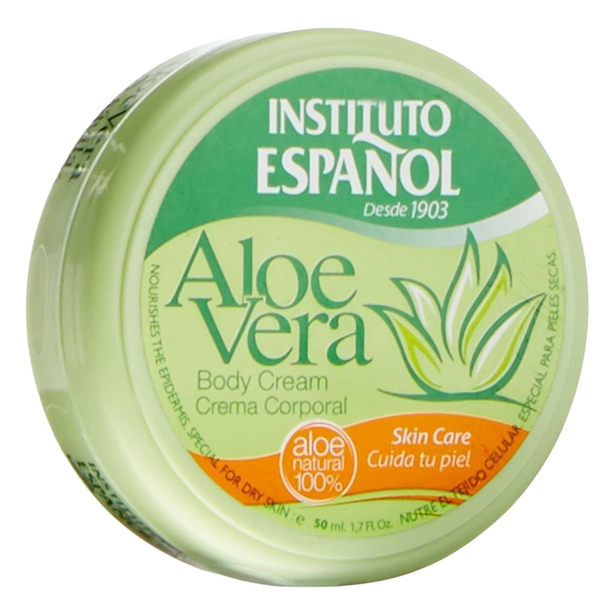 Moisturising Body Cream Instituto Español 50 ml Aloe Vera-0