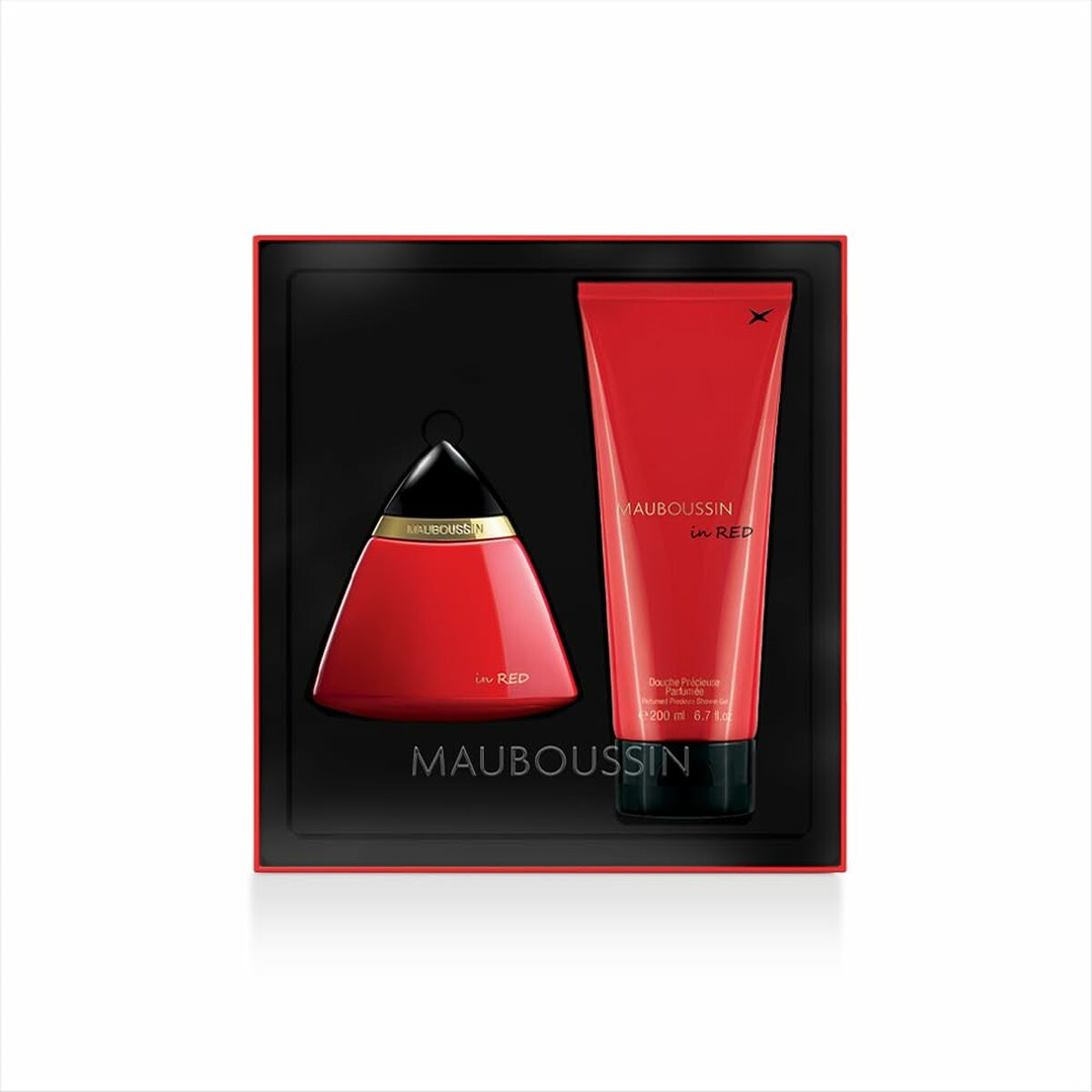 Men's Perfume Set Mauboussin In Red 100 ml 2 Pieces-0