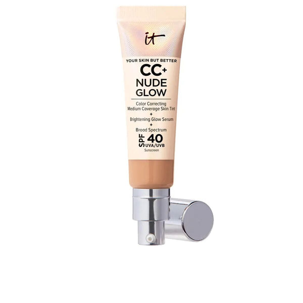 Crème Make-up Base It Cosmetics CC+ Nude Glow Medium Tan Spf 40 32 ml-0