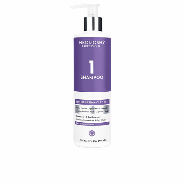 Colour Neutralising Shampoo Neomoshy Blonde Ultraviolet Ω9 (300 ml) - Cosmova