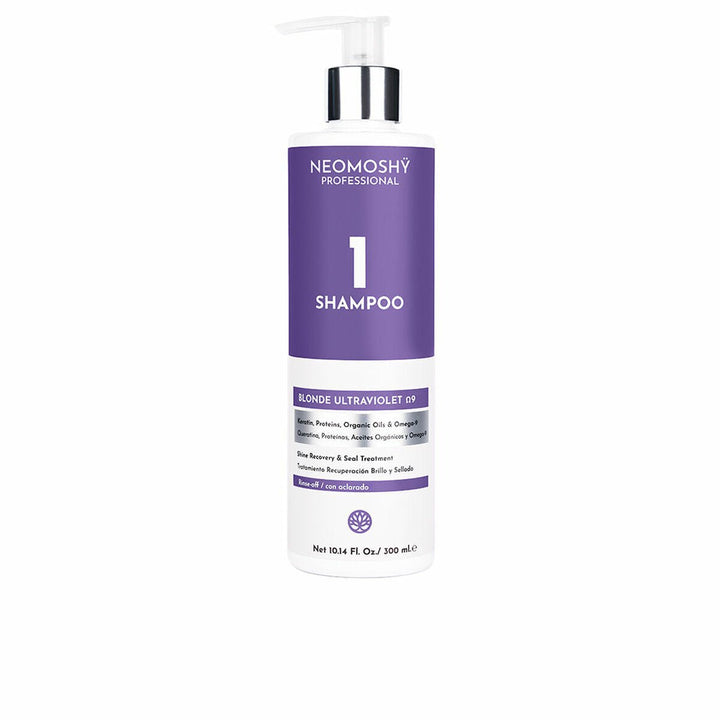 Colour Neutralising Shampoo Neomoshy Blonde Ultraviolet Ω9 (300 ml) - Cosmova