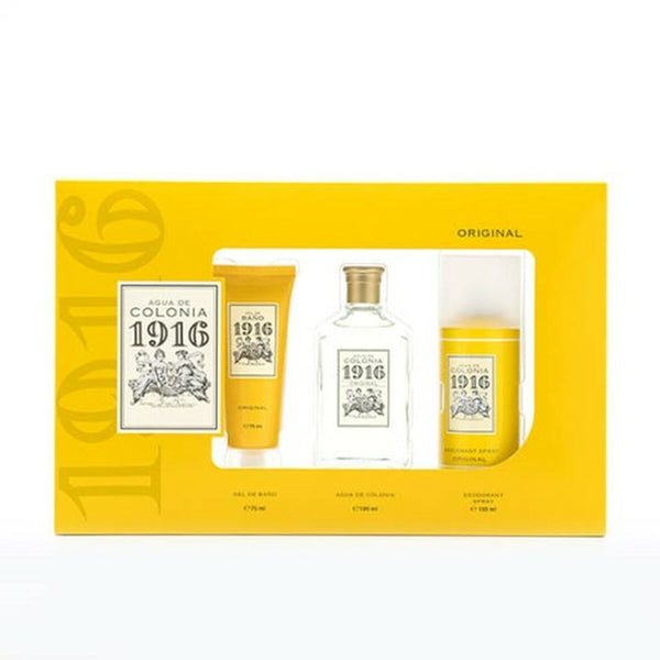 Unisex' Perfume Set Puig Agua de Colonia 1916 3 Pieces - Cosmova