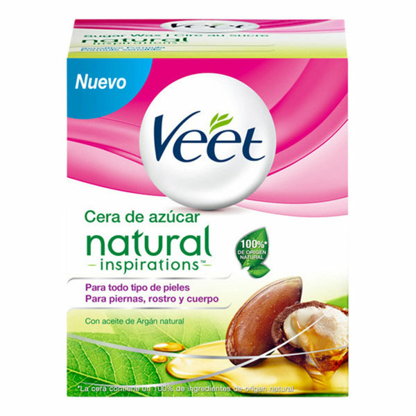 Body Hair Removal Cream Veet Cera Tibia Natural Argan Oil Sugar 250 ml-0