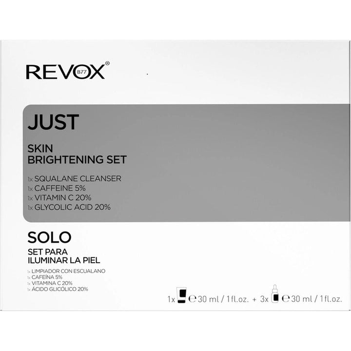 Unisex Cosmetic Set Revox B77 Just Skin Brightening 4 Pieces - Cosmova
