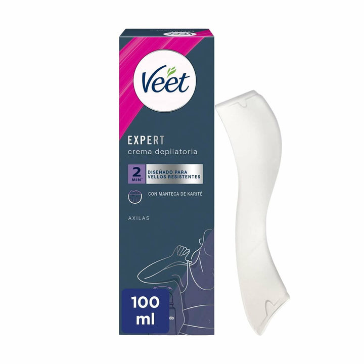 Body Hair Removal Cream Veet Expert Underarms 100 ml-0