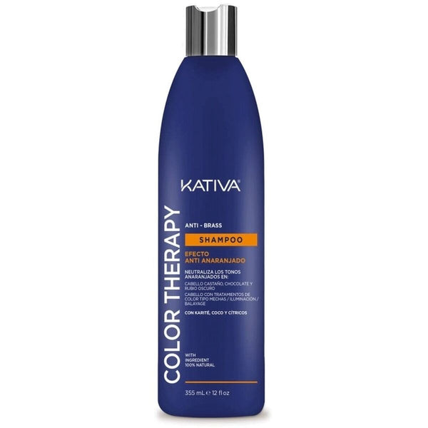 Colour Neutralising Shampoo Kativa Color Therapy Anti-orange treatment 355 ml-0