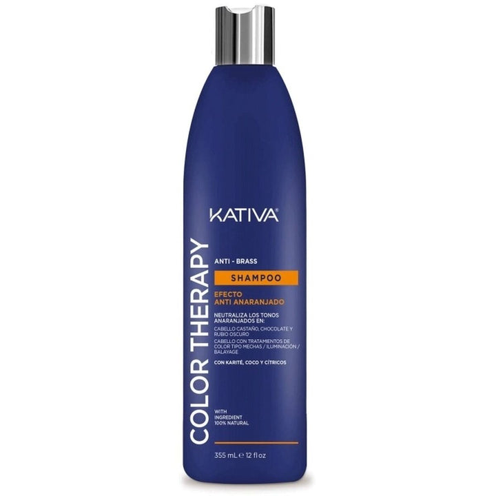 Colour Neutralising Shampoo Kativa Color Therapy Anti-orange treatment 355 ml-0