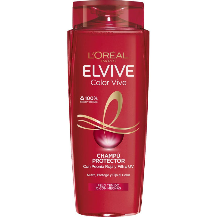 Shampoo L'Oreal Make Up Elvive Color Vive 700 ml - Cosmova