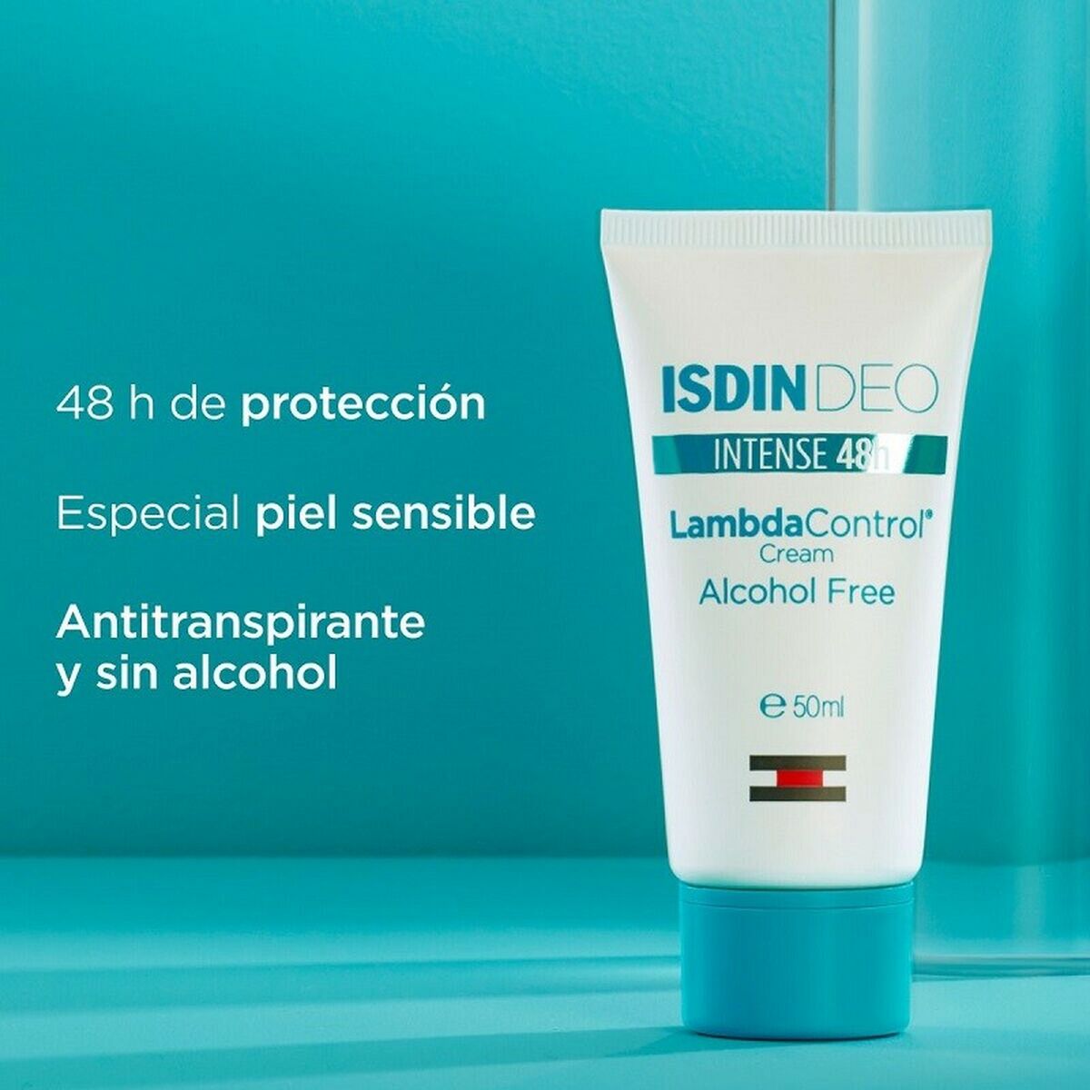 Cream Deodorant Isdin LambdaControl 50 ml Sensitive skin-1