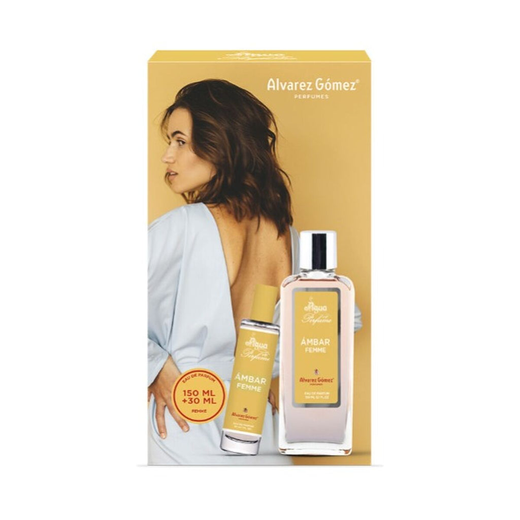 Women's Perfume Set Alvarez Gomez Ambar 2 Pieces-1
