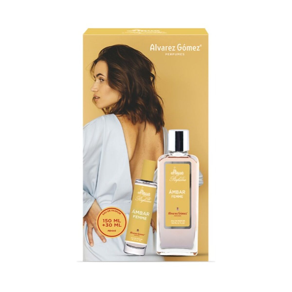 Women's Perfume Set Alvarez Gomez Ambar 2 Pieces-1