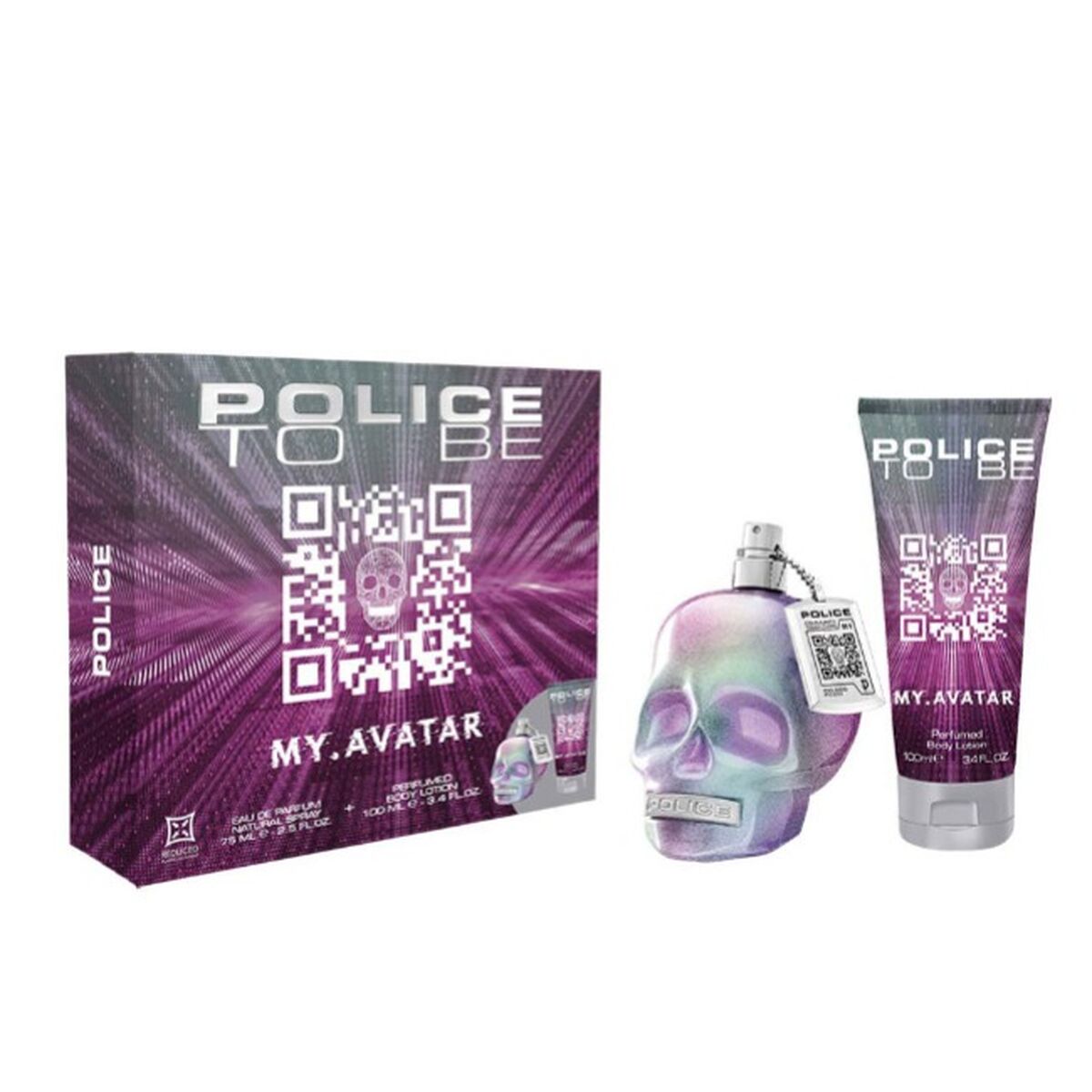 Women's Perfume Set Police TO BE MY AVATAR EDT 2 Pieces-1