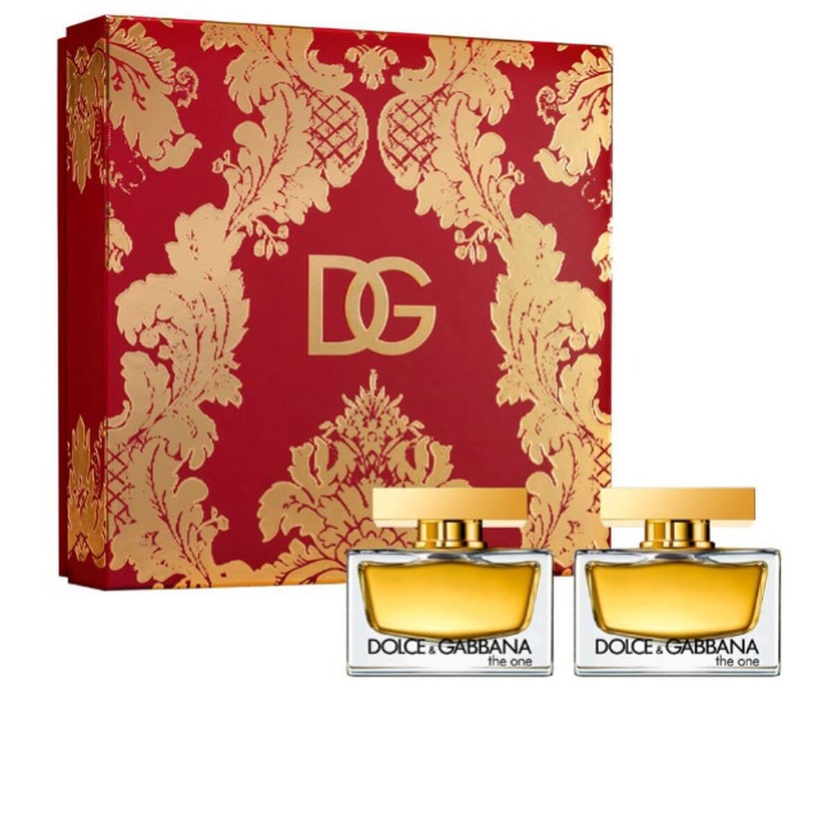 Women's Perfume Set Dolce & Gabbana The One 2 Pieces-1