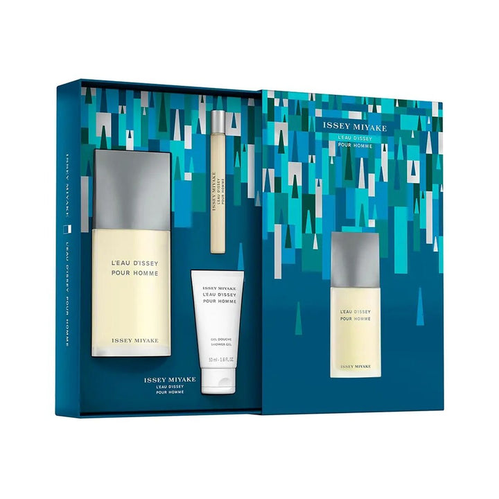 Women's Perfume Set Issey Miyake L'EAU D'ISSEY POUR HOMME EDT 3 Pieces - Cosmova