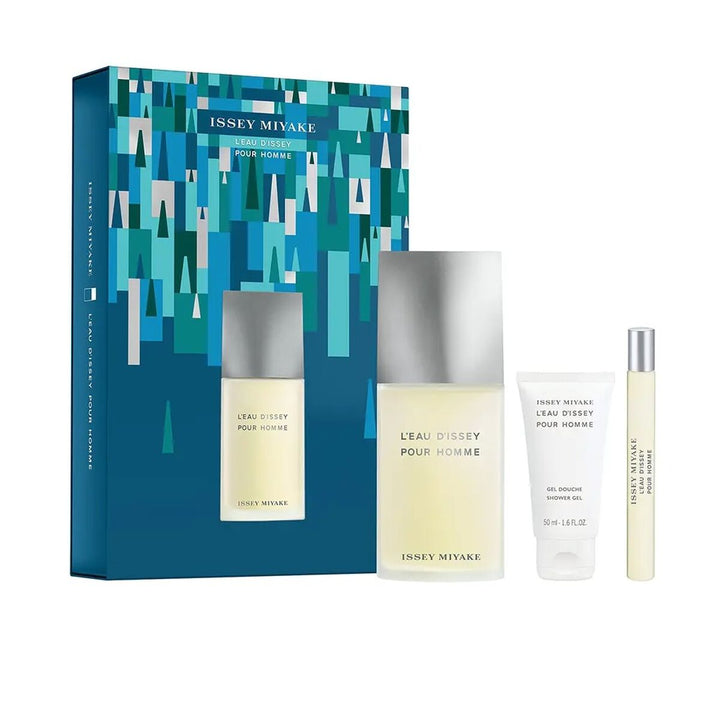 Women's Perfume Set Issey Miyake L'EAU D'ISSEY POUR HOMME EDT 3 Pieces - Cosmova